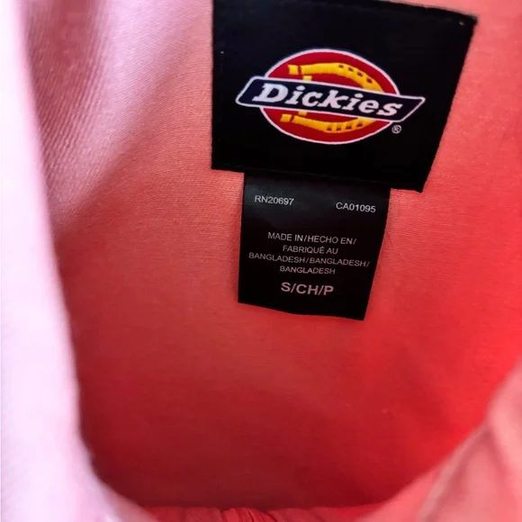 Dickies Women's Pink Utility Jacket - Picture 5 of 5